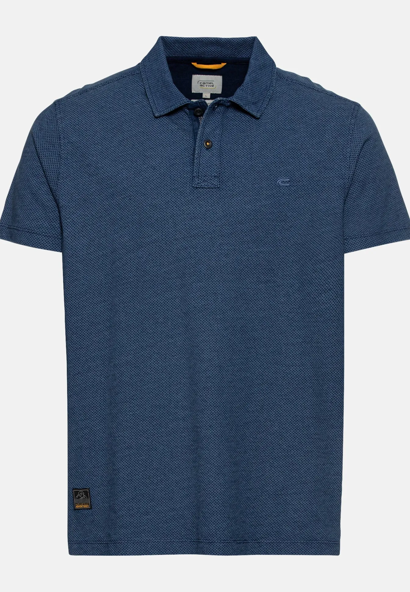 Herren Camel Active T-Shirts & Polos^Poloshirt mit minimal Allover-Print