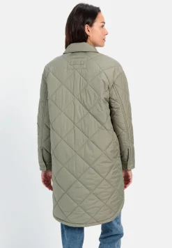 Damen Camel Active Jacken & Westen^Puffer Steppmantel aus recyceltem Polyester