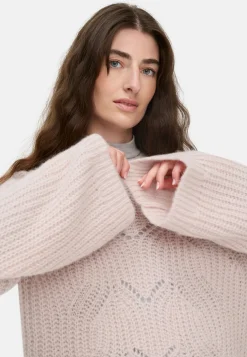 Damen Camel Active Pullover & Cardigans^Pullover mit strukturiertem Strickmuster