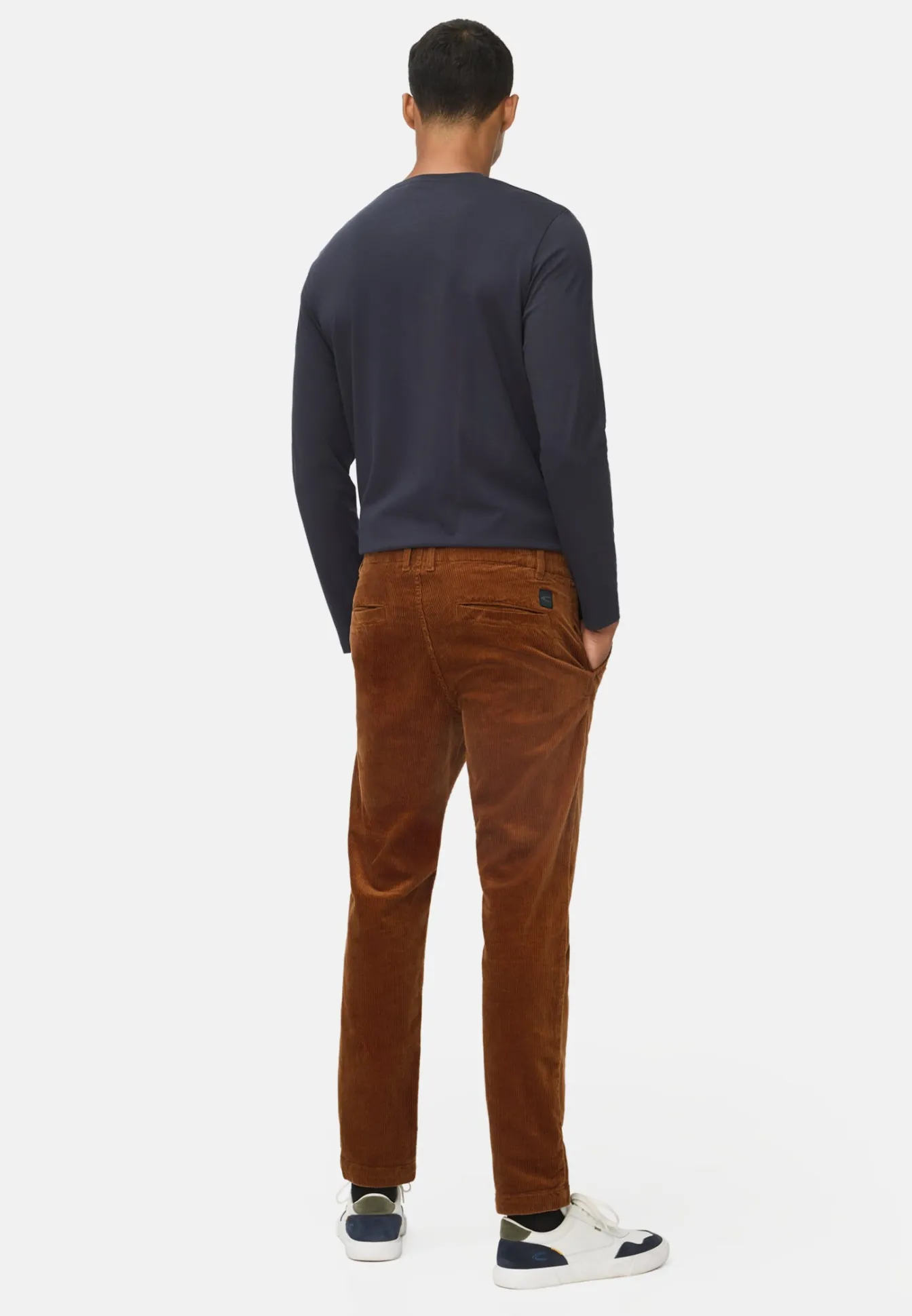 Herren Camel Active Hosen^Regular Fit Chino Hose aus Cord