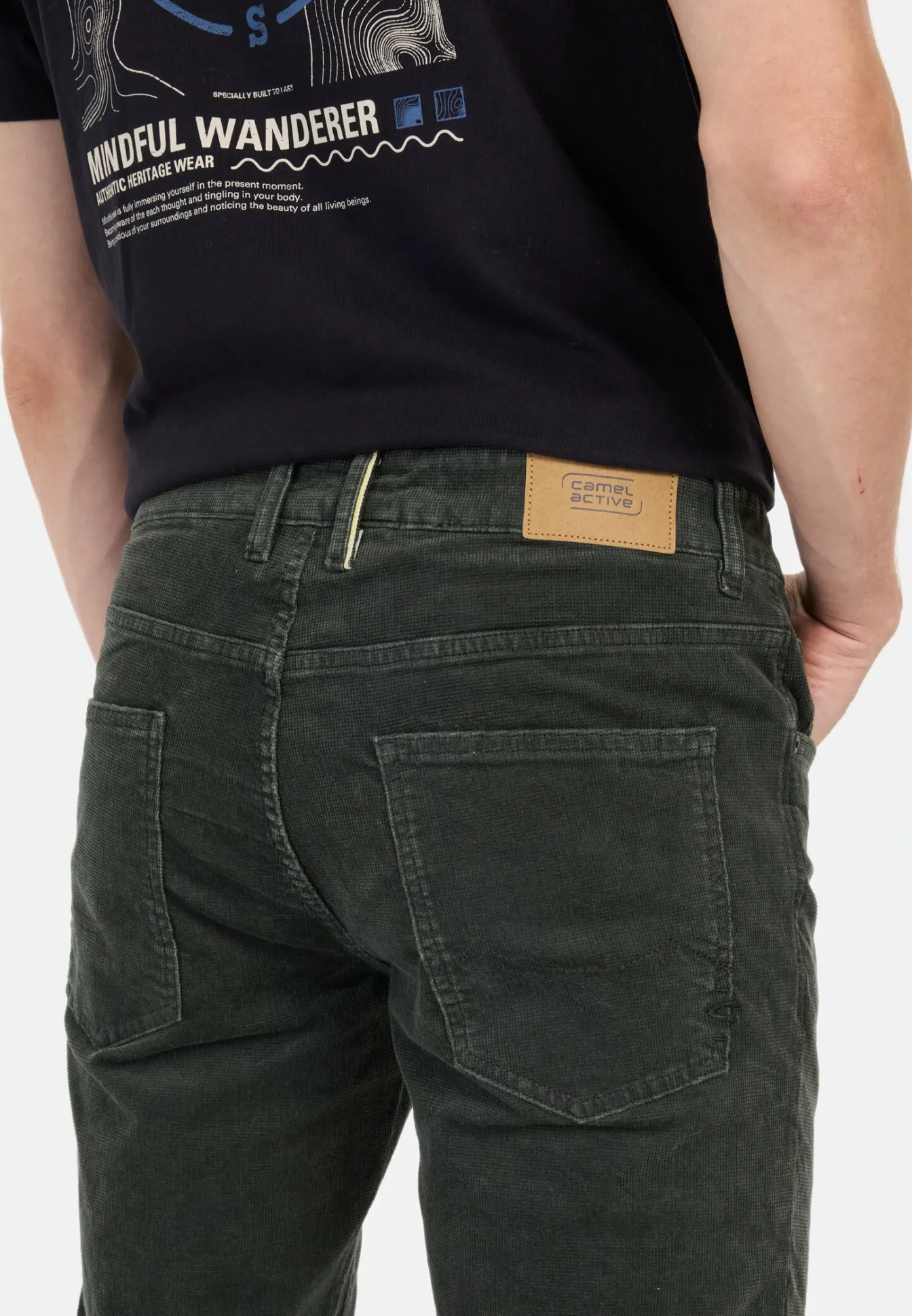Herren Camel Active Hosen^Regular Fit 5-Pocket Cordhose