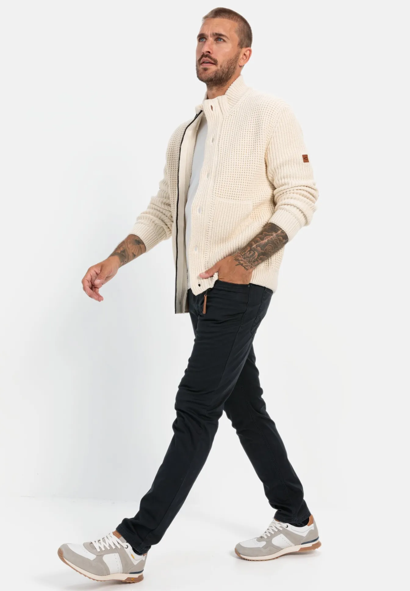 Herren Camel Active Jeans^Regular Fit 5-Pocket Hose mit Thermofutter