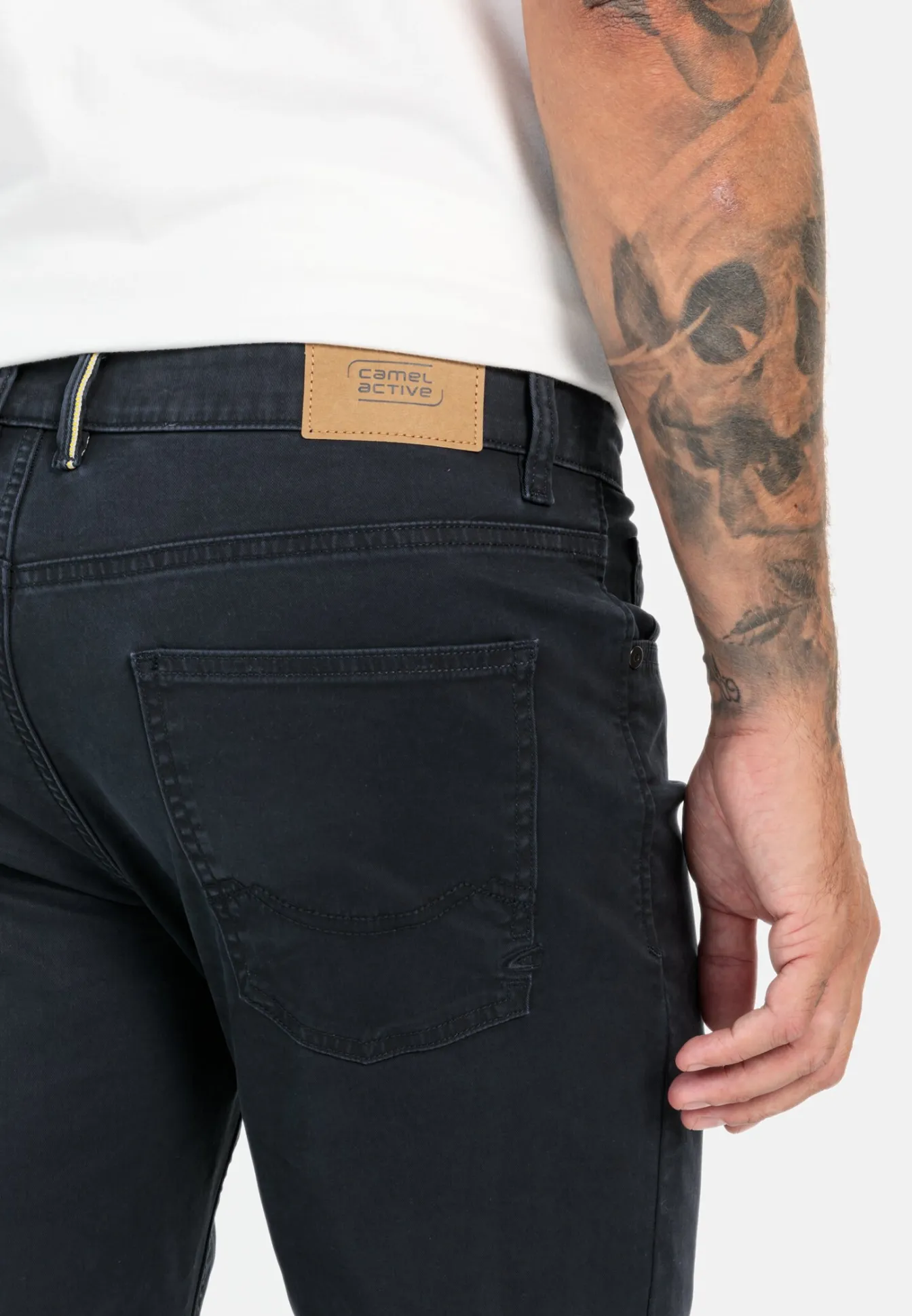 Herren Camel Active Jeans^Regular Fit 5-Pocket Hose mit Thermofutter