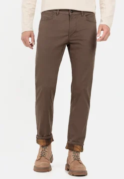 Herren Camel Active Hosen^Regular Fit 5-Pocket Hose mit Thermofutter