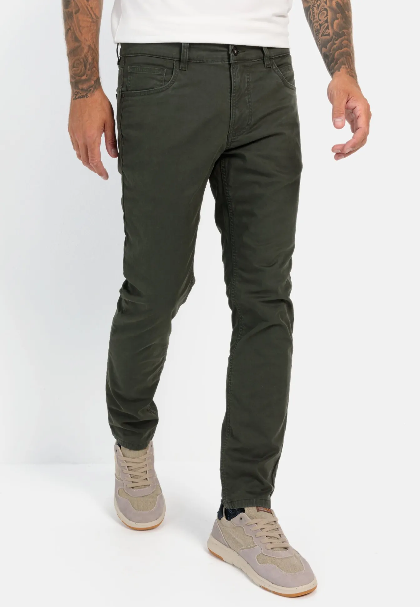 Herren Camel Active Jeans^Regular Fit 5-Pocket Hose mit Thermofutter