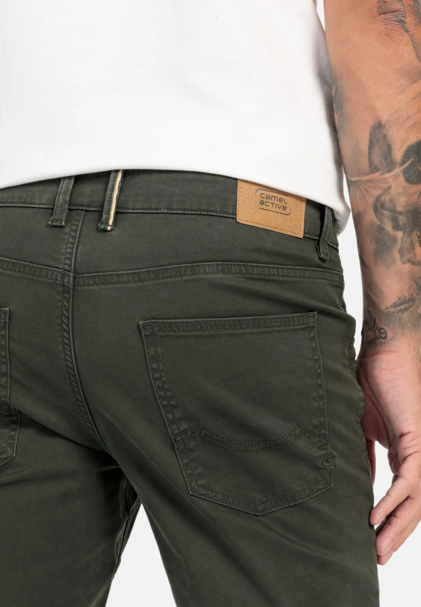 Herren Camel Active Jeans^Regular Fit 5-Pocket Hose mit Thermofutter