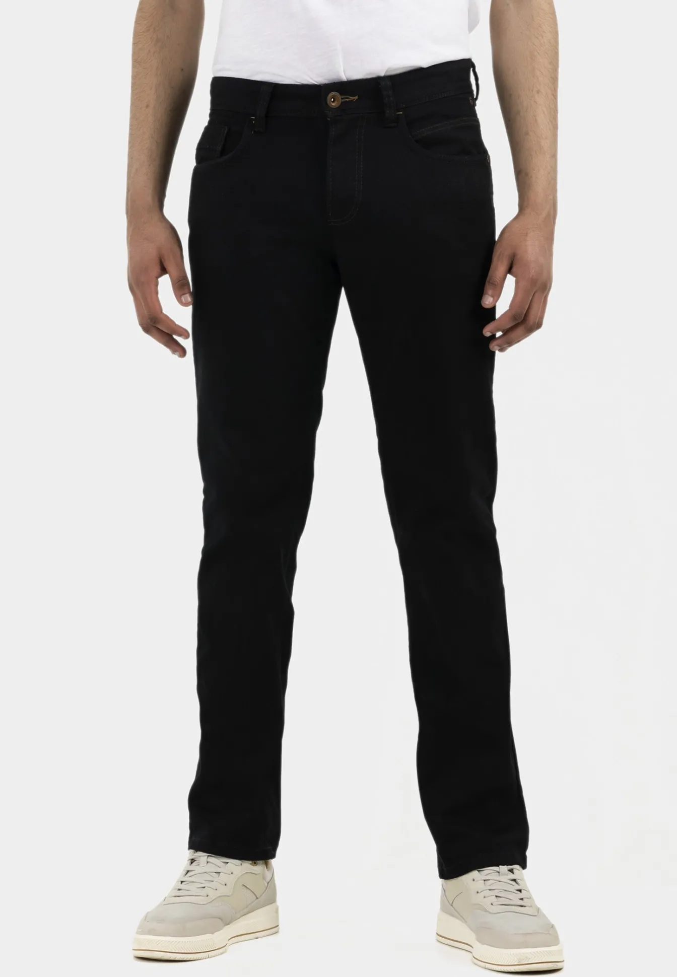 Herren Camel Active Jeans^Regular Fit 5-Pocket Jeans Forever Black