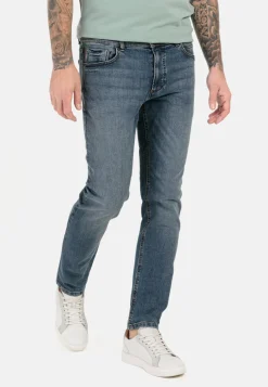 Herren Camel Active Jeans^Regular Fit 5-Pocket Jeans aus Baumwolle
