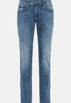 Herren Camel Active Jeans^Regular Fit 5-Pocket Jeans aus Baumwolle
