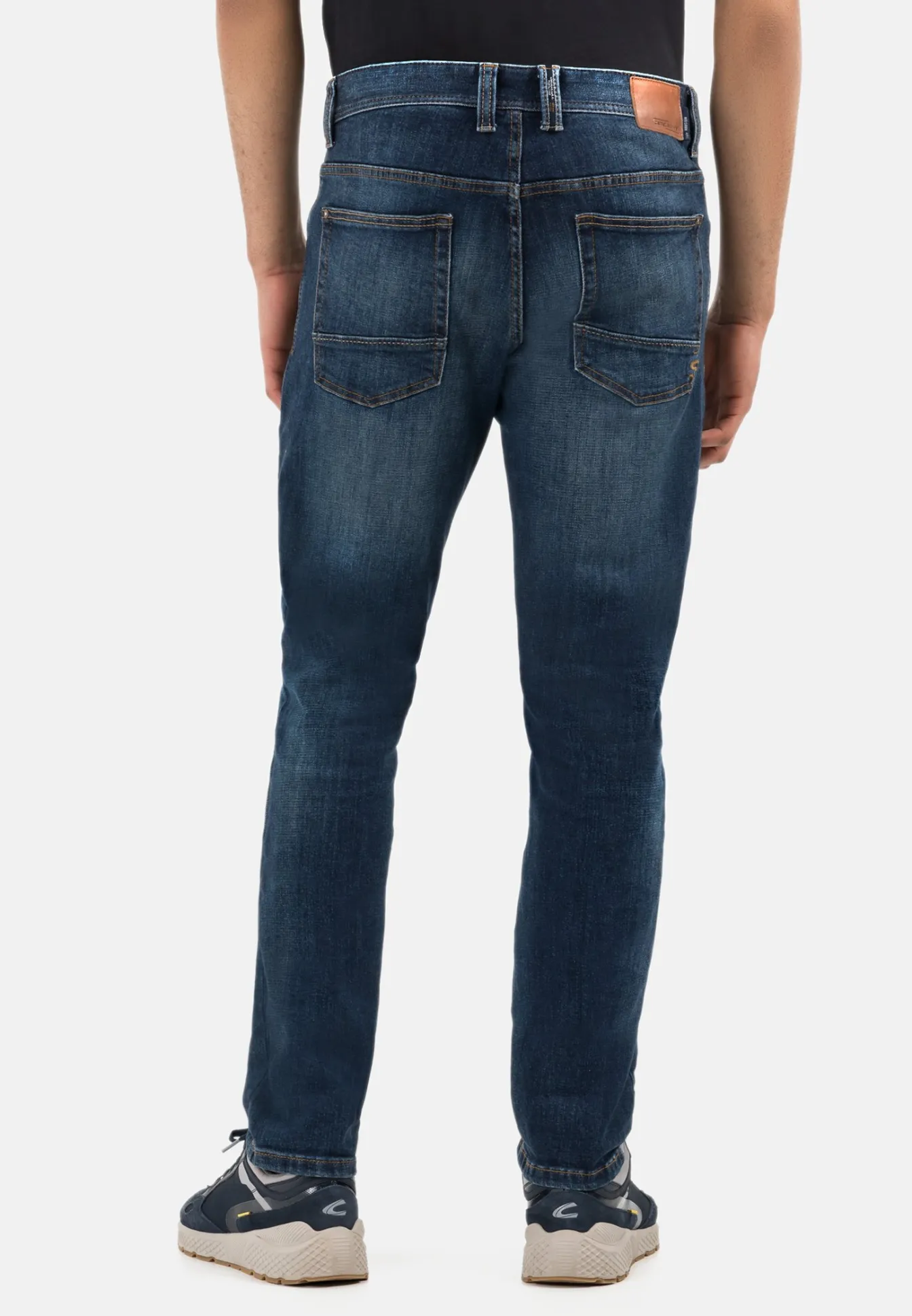 Herren Camel Active Jeans^Regular Fit 5-Pocket Jeans aus Baumwolle