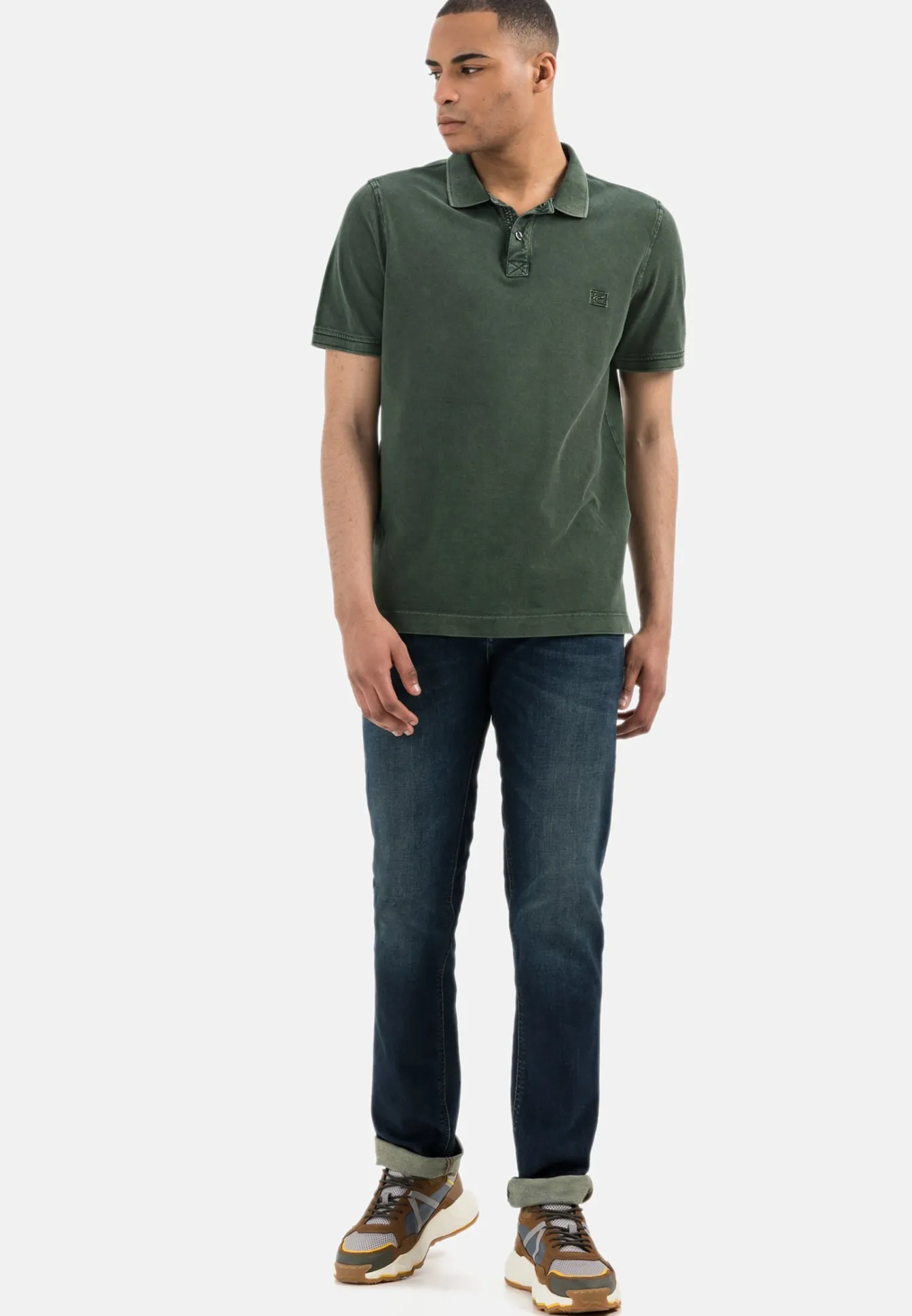 Herren Camel Active Jeans^Regular Fit 5-Pocket Jeans aus Baumwolle