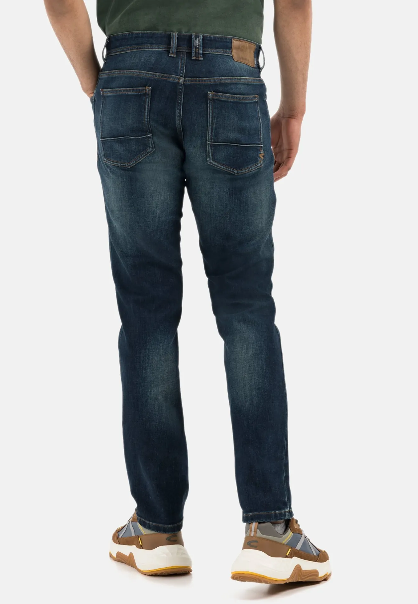 Herren Camel Active Jeans^Regular Fit 5-Pocket Jeans aus Baumwolle