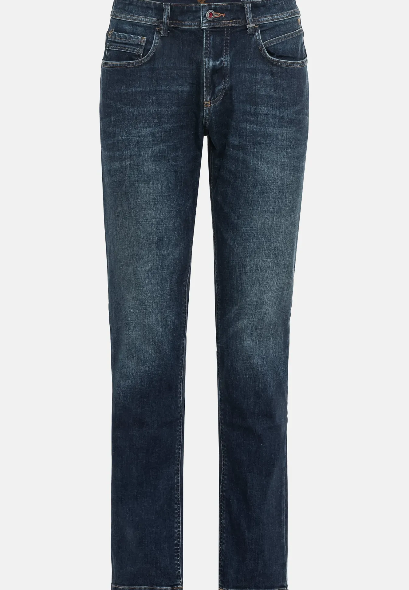 Herren Camel Active Jeans^Regular Fit 5-Pocket Jeans aus Baumwolle