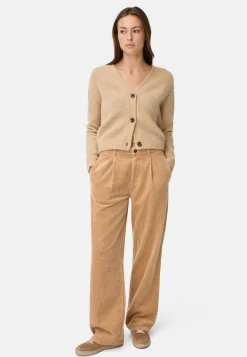 Damen Camel Active Hosen^Relaxed Fit Chino Hose aus Baumwolle