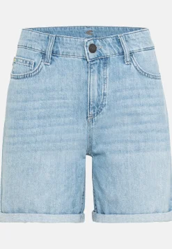 Damen Camel Active Hosen^Relaxed Fit Jeans Shorts