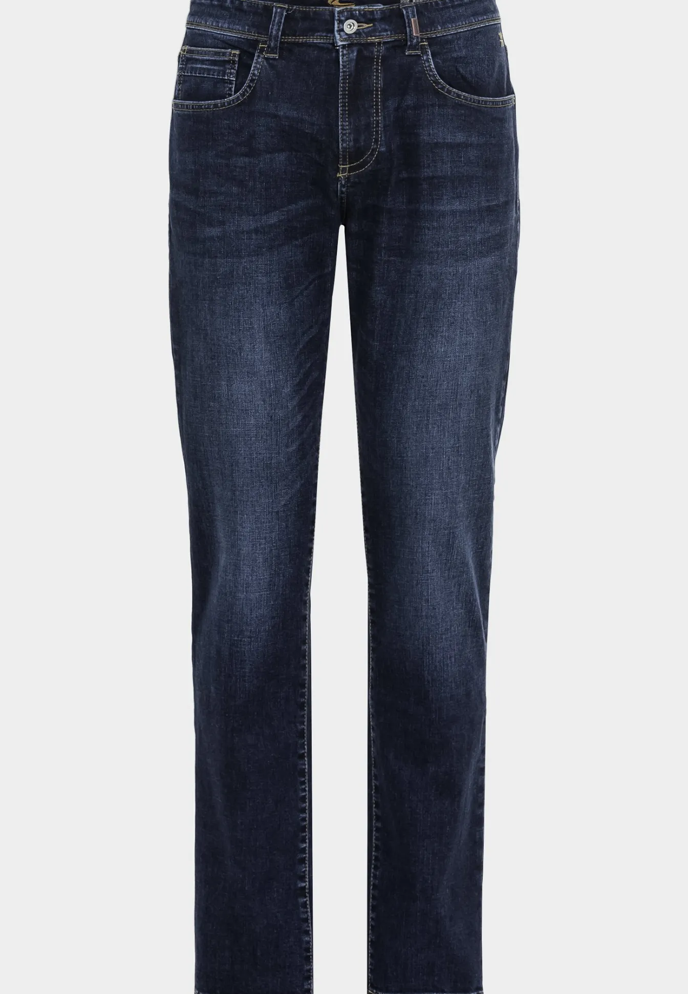 Herren Camel Active Jeans^Relaxed Fit 5-Pocket Jeans aus Baumwolle