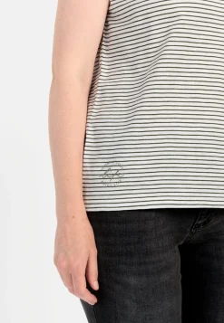 Damen Camel Active T-Shirts & Polos^Ringelshirt aus zertifiziertem Organic Cotton