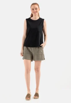 Damen Camel Active T-Shirts & Polos^Ärmelloses T-Shirt mit Brusttasche