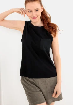 Damen Camel Active T-Shirts & Polos^Ärmelloses T-Shirt mit Brusttasche