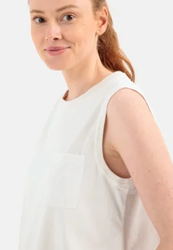 Damen Camel Active T-Shirts & Polos^Ärmelloses T-Shirt mit Brusttasche