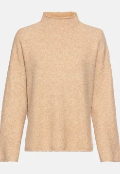 Damen Camel Active Pullover & Cardigans^Rollkragenpullover aus einem Wollmix