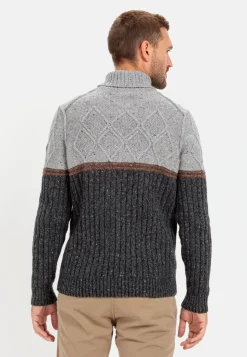 Herren Camel Active Pullover & Cardigan^Rollkragenpullover mit nachhaltiger Merinowolle