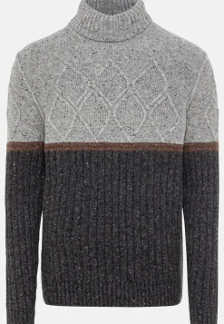 Herren Camel Active Pullover & Cardigan^Rollkragenpullover mit nachhaltiger Merinowolle