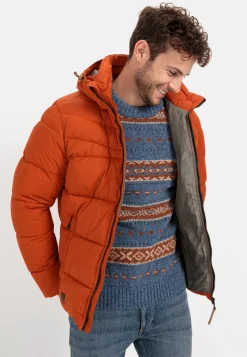 Herren Camel Active Pullover & Cardigan^Rundhals Pullover mit Kontraststreifen