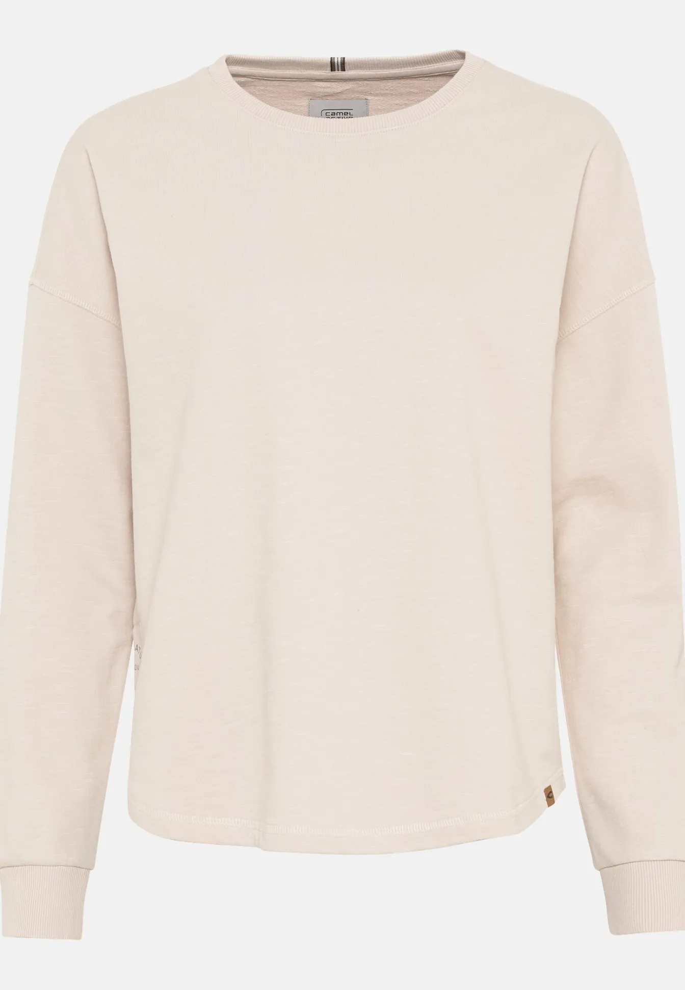 Damen Camel Active Sweatshirts & Hoodies^Rundhals Sweatshirt aus reiner Baumwolle