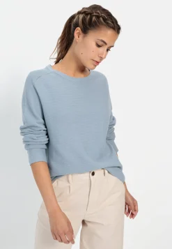 Damen Camel Active Sweatshirts & Hoodies^Rundhals Sweatshirt aus reiner Baumwolle