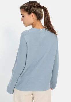 Damen Camel Active Sweatshirts & Hoodies^Rundhals Sweatshirt aus reiner Baumwolle