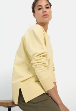 Damen Camel Active Sweatshirts & Hoodies^Rundhals Sweatshirt aus reiner Baumwolle
