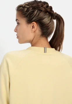 Damen Camel Active Sweatshirts & Hoodies^Rundhals Sweatshirt aus reiner Baumwolle