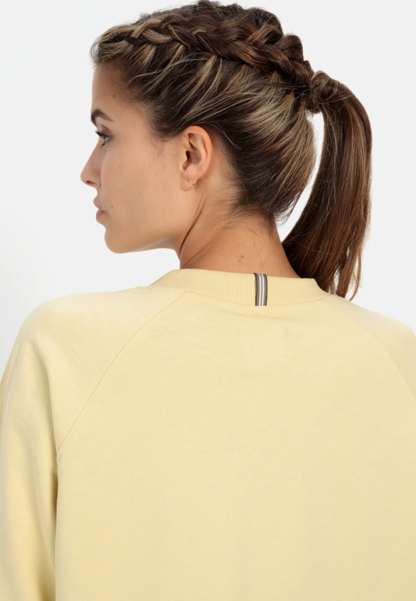 Damen Camel Active Sweatshirts & Hoodies^Rundhals Sweatshirt aus reiner Baumwolle