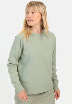 Damen Camel Active Sweatshirts & Hoodies^Rundhals Sweatshirt aus reiner Baumwolle