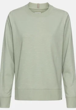 Damen Camel Active Sweatshirts & Hoodies^Rundhals Sweatshirt aus reiner Baumwolle