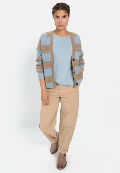 Damen Camel Active Sweatshirts & Hoodies^Rundhals Sweatshirt aus reiner Baumwolle