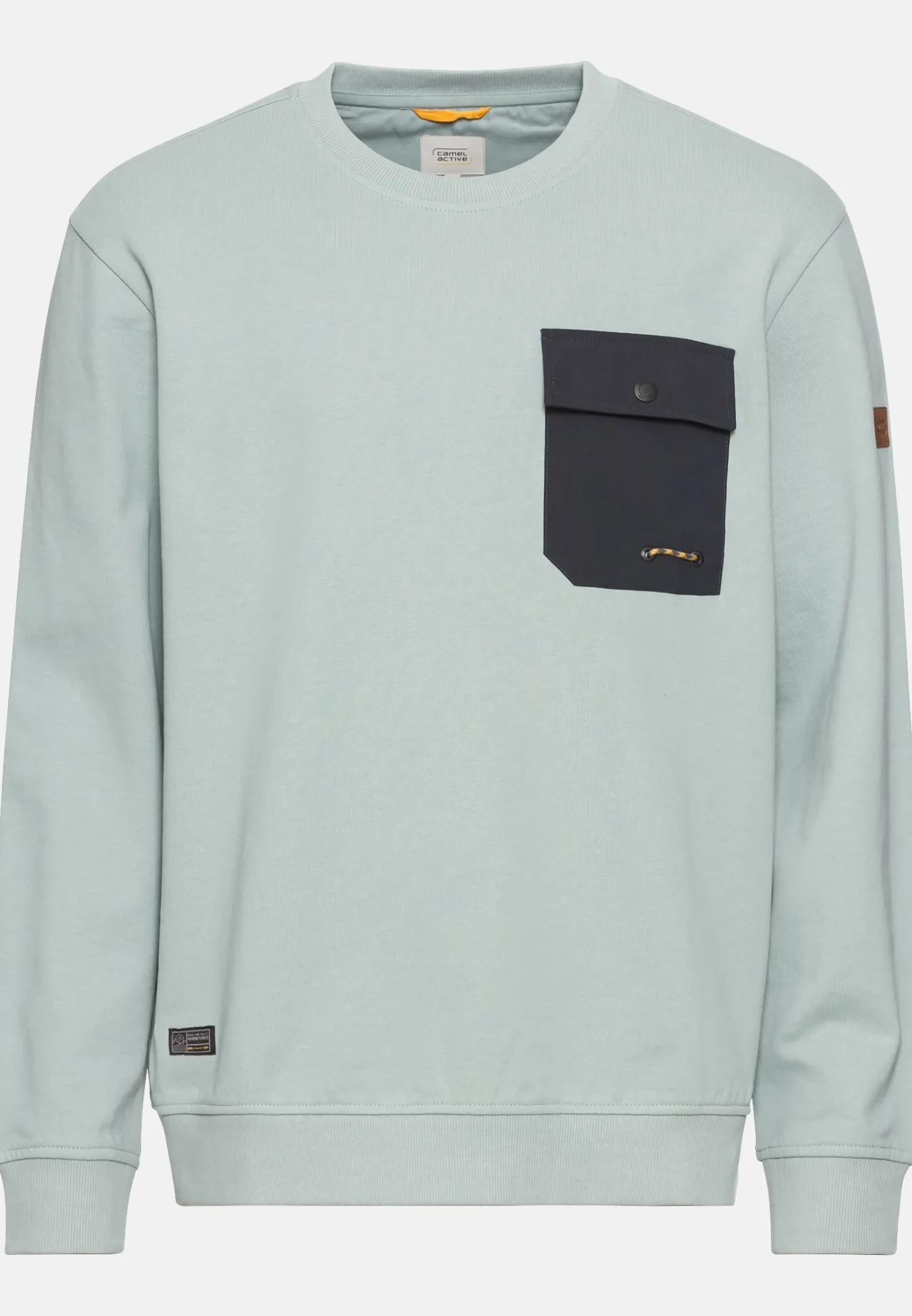 Herren Camel Active Sweatshirts & Hoodies^Rundhals Sweatshirt mit Brusttasche