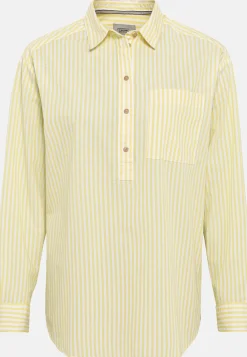 Damen Camel Active Blusen^Schlupfbluse aus reiner Baumwolle