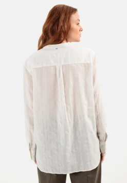 Damen Camel Active Blusen^Schlupfbluse mit Plastron