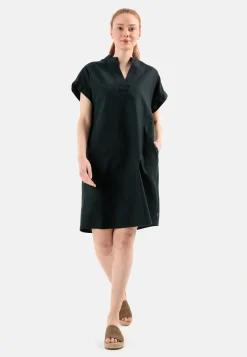 Damen Camel Active Kleider^Schlupfkleid aus einem Leinenmix