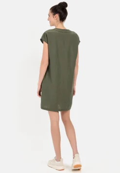Damen Camel Active Kleider^Schlupfkleid im sommerlichen Leinenmix