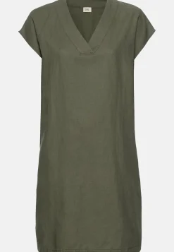 Damen Camel Active Kleider^Schlupfkleid im sommerlichen Leinenmix