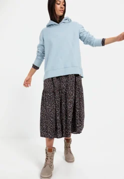 Damen Camel Active Kleider^Schlupfkleid mit langen Ärmeln