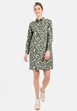 Damen Camel Active Kleider^Schlupfkleid mit langen Ärmeln