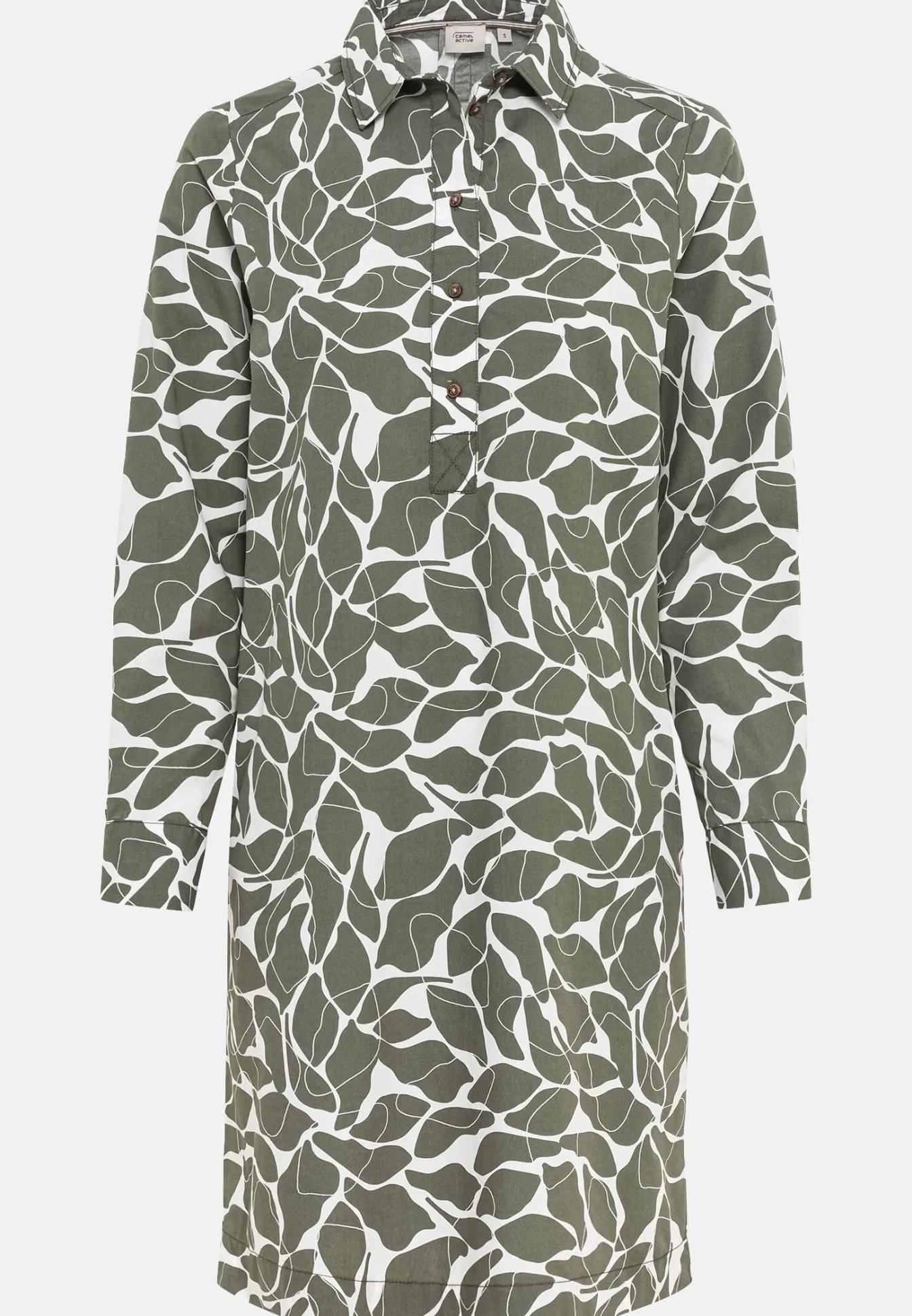 Damen Camel Active Kleider^Schlupfkleid mit langen Ärmeln