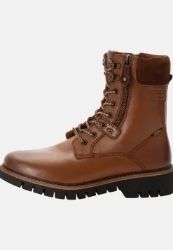 Damen Camel Active Stiefel & Boots^Schnürboot aus echtem Nubukleder