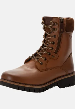 Damen Camel Active Stiefel & Boots^Schnürboot aus echtem Nubukleder