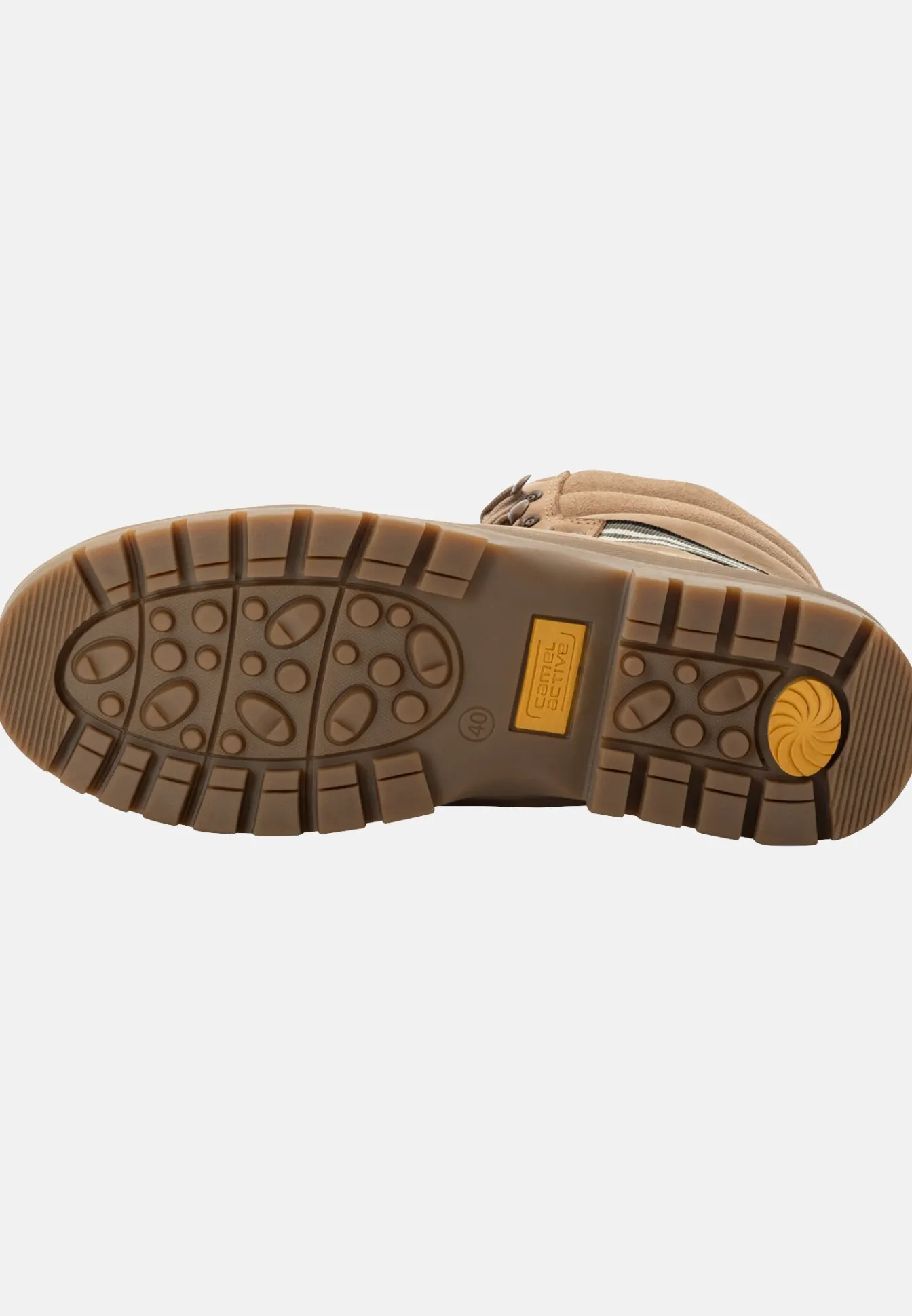 Damen Camel Active Stiefel & Boots^Schnürboot aus echtem Nubukleder