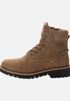 Damen Camel Active Stiefel & Boots^Schnürboot aus Nubuk Rindsleder